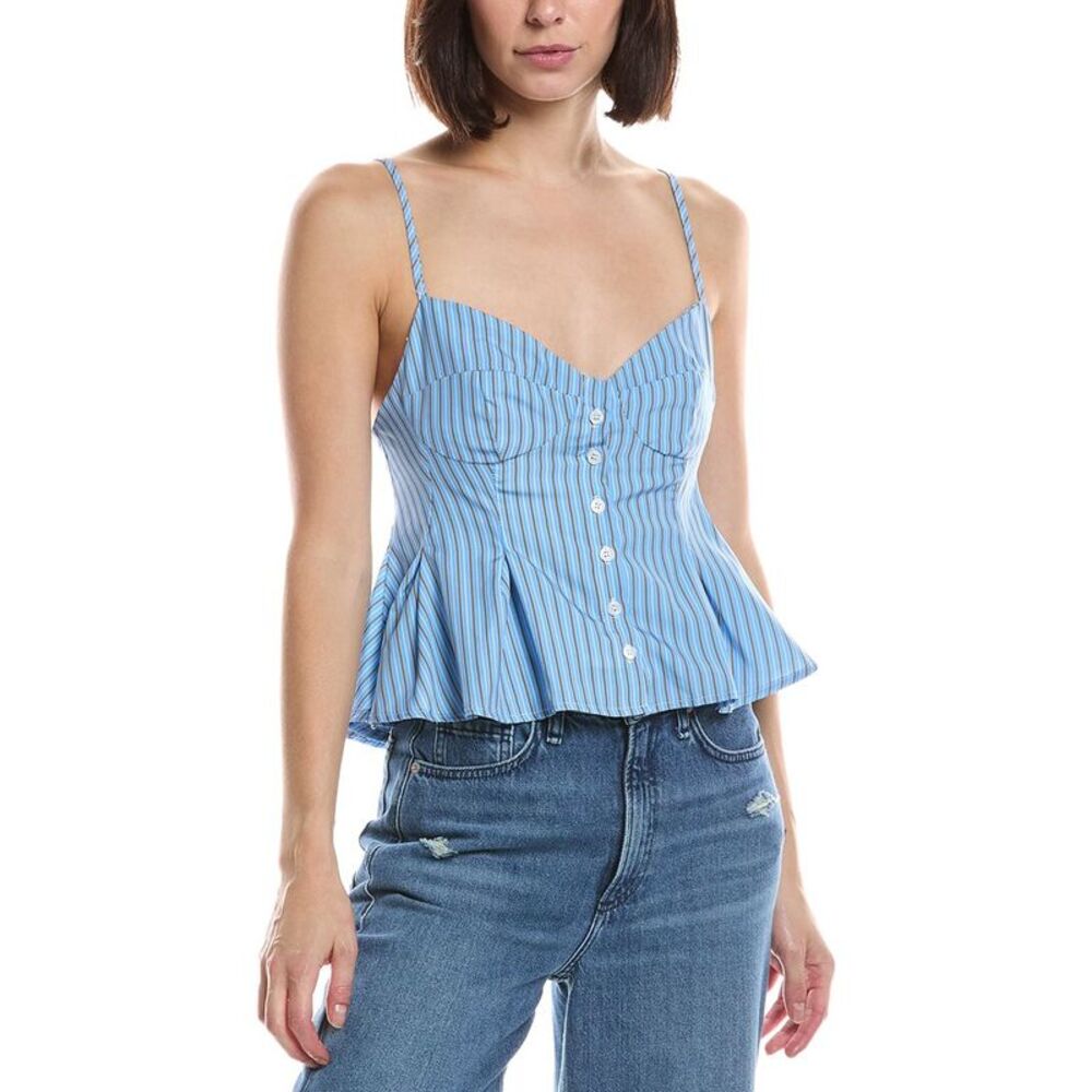 Hl Affair Womens  Sleeveless Top, Blue